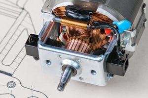 Electric Motor with Magnets